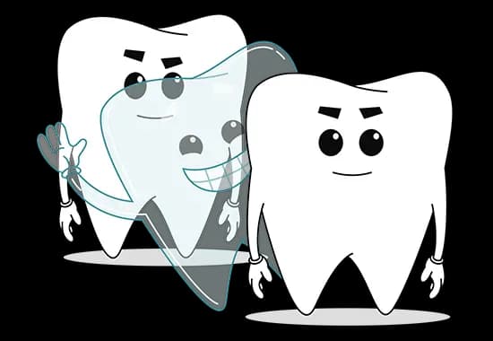 relaxed dental patient receiving treatment