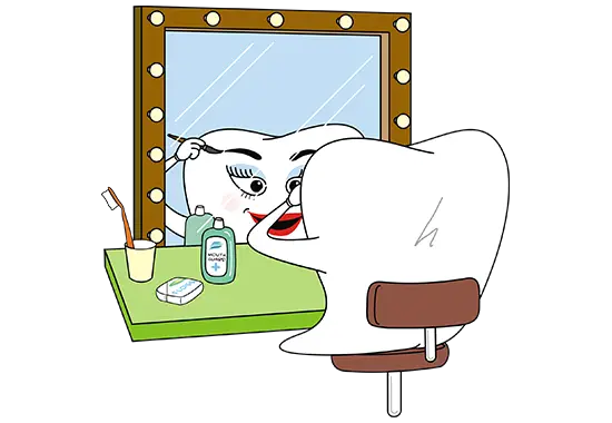 relaxed dental patient receiving treatment