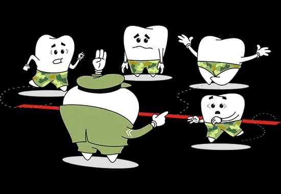 Strongman toothy for tooth mousse