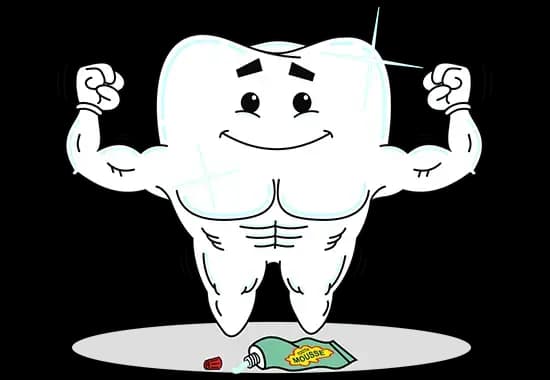 Strongman toothy for tooth mousse