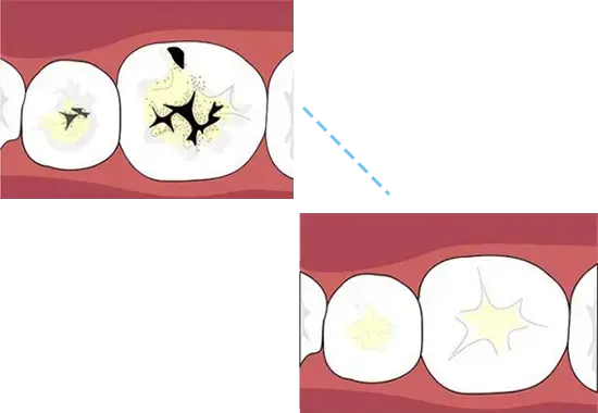 Patient nervously waiting to visit the dentist.